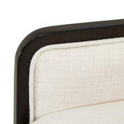 Belmont Place - Desk Chair - White / Dark Brown - R&R Furniture Gallery (Fountain Valley, CA)