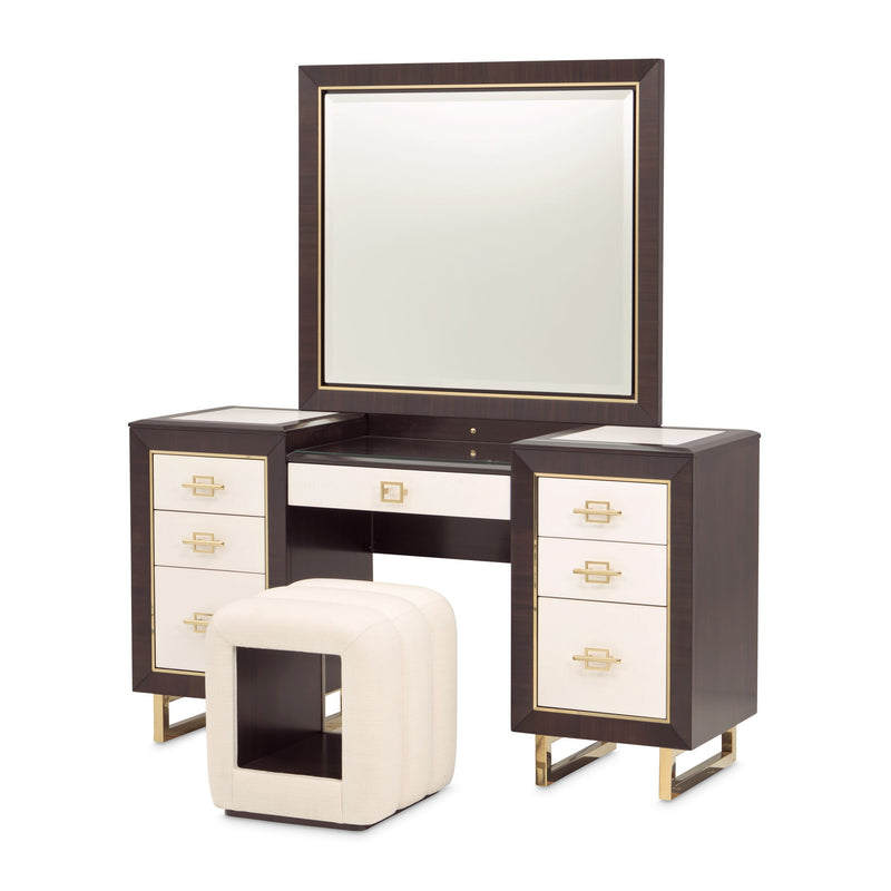 Belmont Place - Vanity Desk - R&R Furniture Gallery (Fountain Valley, CA)