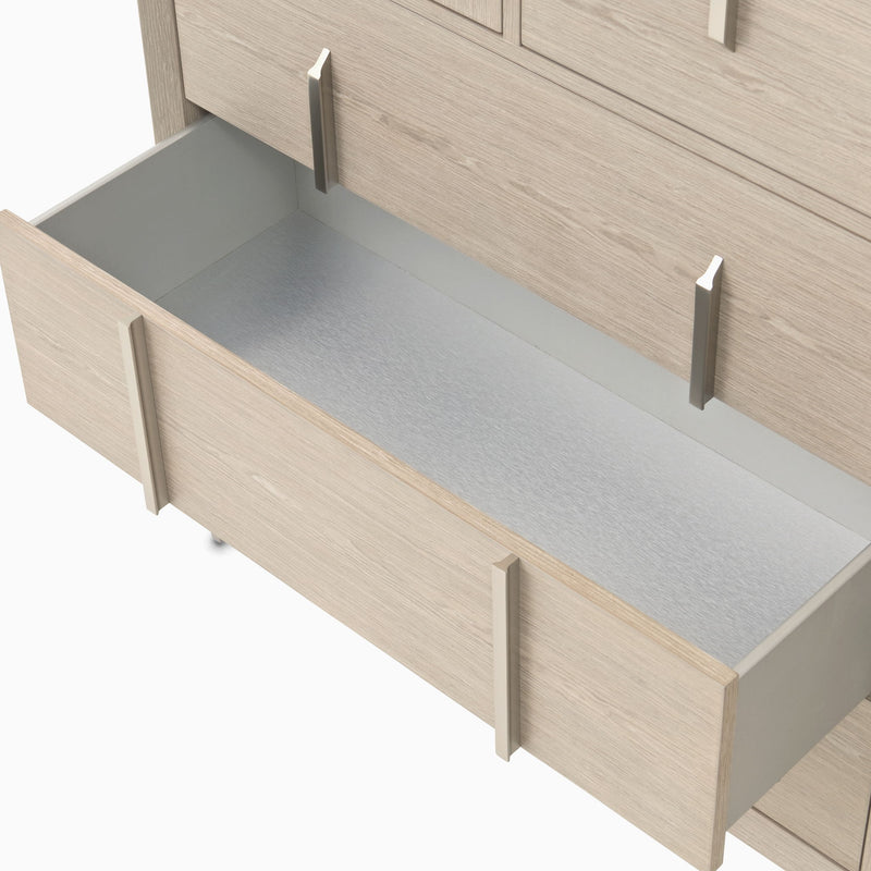 Lotus Bay - 5-Drawer Chest - Sand - R&R Furniture Gallery (Fountain Valley, CA)