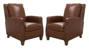 Hunter - Manual Pushback Recliner - R&R Furniture Gallery (Fountain Valley, CA)