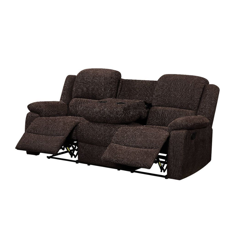 Madden - Motion Sofa - Brown Chenille - R&R Furniture Gallery (Fountain Valley, CA)
