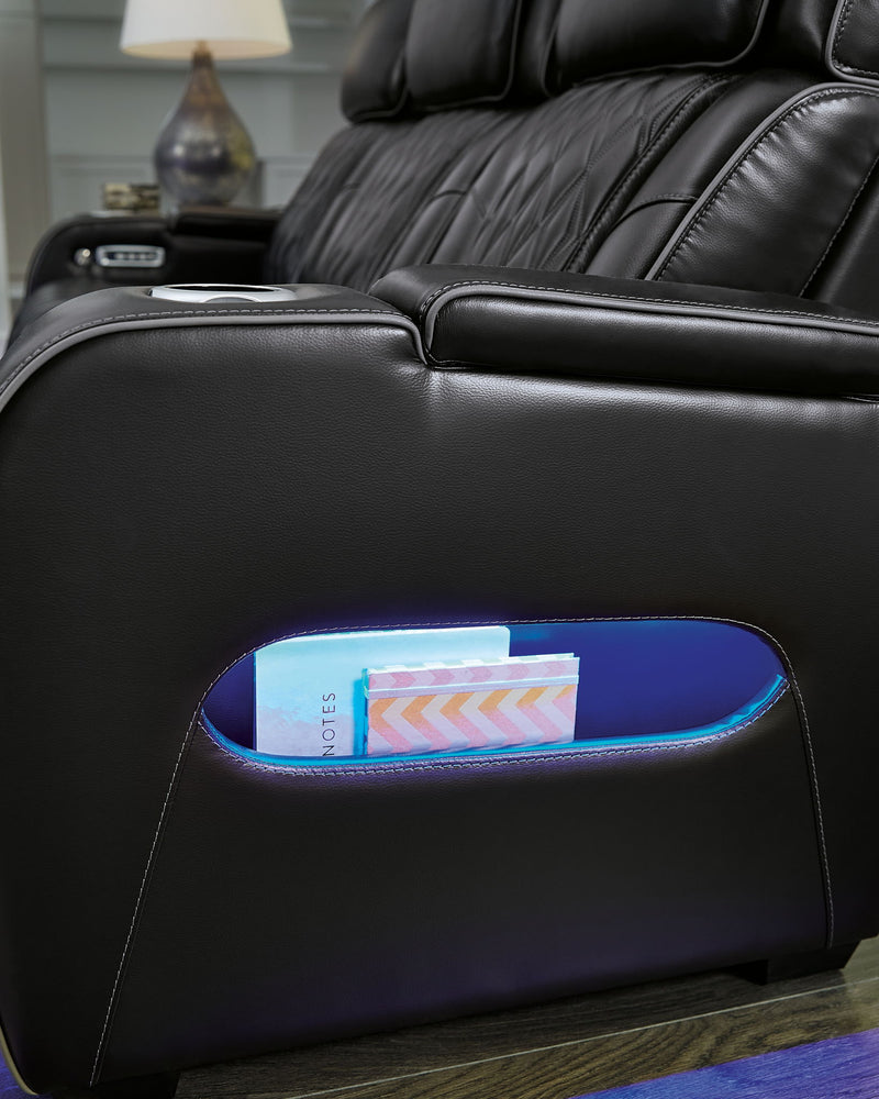 Boyington - Power Recliner/Adj Headrest - R&R Furniture Gallery (Fountain Valley, CA)