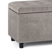 Cosmopolitan - Upholstered Storage Ottoman - R&R Furniture Gallery (Fountain Valley, CA)
