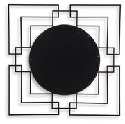 Oceanal - Accent Mirror - Black / Gold Finish - R&R Furniture Gallery (Fountain Valley, CA)