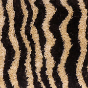 Zebra - Striped Tufted Bench - Brown - R&R Furniture Gallery (Fountain Valley, CA)