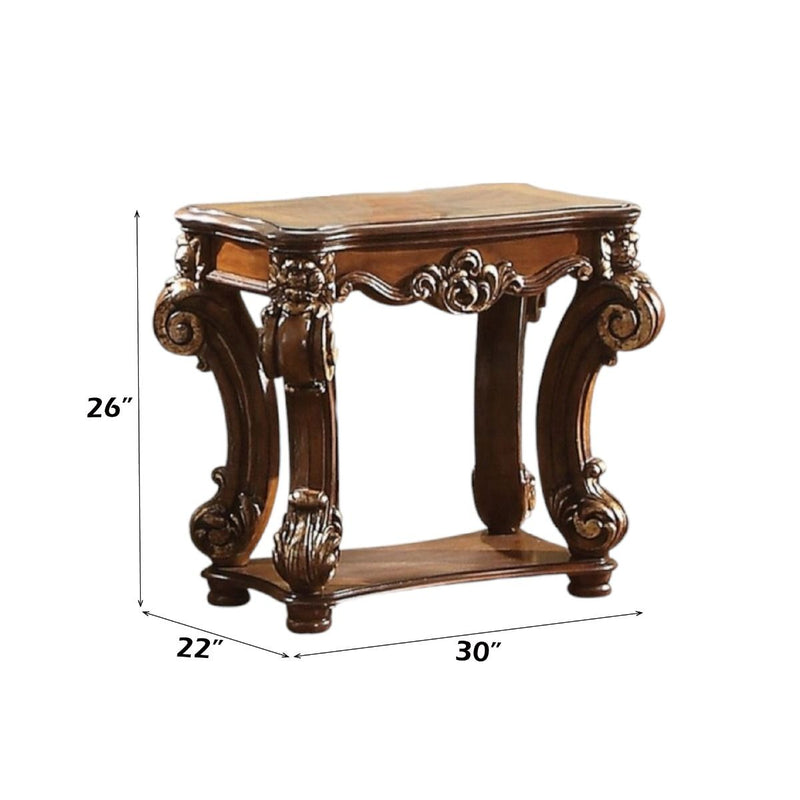 Vendome - 26" End Table - Cherry - R&R Furniture Gallery (Fountain Valley, CA)