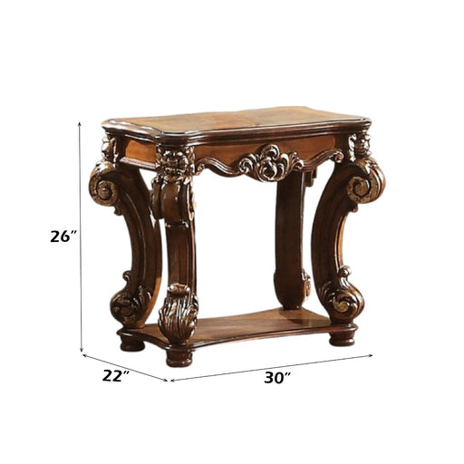 Vendome - 26" End Table - Cherry - R&R Furniture Gallery (Fountain Valley, CA)