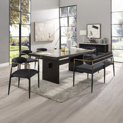 Jaramillo - Dining Table - Black - R&R Furniture Gallery (Fountain Valley, CA)