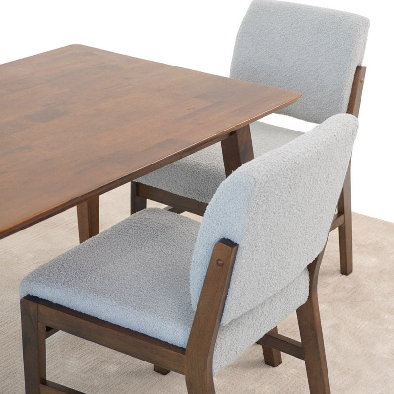 Caldwell - Dining Chair (Set of 2) - Light Gray - R&R Furniture Gallery (Fountain Valley, CA)