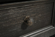 Tyler Creek - Rectangular End Table - Grayish Brown / Black - R&R Furniture Gallery (Fountain Valley, CA)