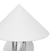 Geo - Semi-Circled Table Lamp - Chrome - R&R Furniture Gallery (Fountain Valley, CA)