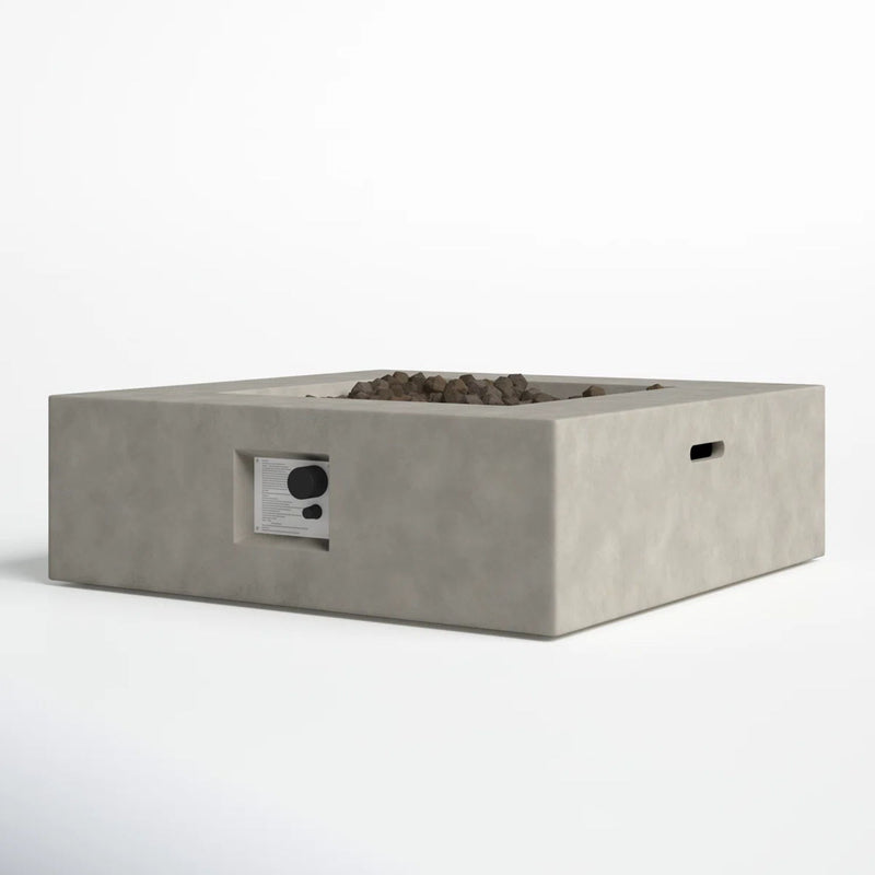 Streamlined Aesthetic Outdoor Fire Pit Table - R&R Furniture Gallery (Fountain Valley, CA)