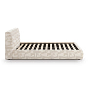 Isla - Jacquard Pattern King Bed - R&R Furniture Gallery (Fountain Valley, CA)