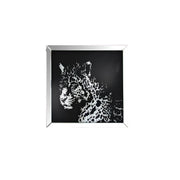 Talisha - Wall Art - Mirrored & Faux Crystal Leopard - R&R Furniture Gallery (Fountain Valley, CA)