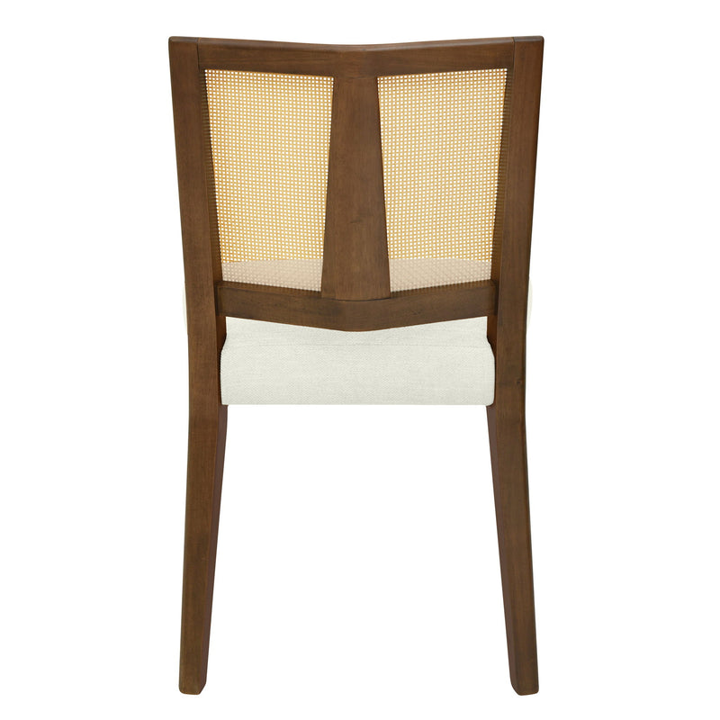 Mid Century Rattan Dining Chair Without Arms Set - R&R Furniture Gallery (Fountain Valley, CA)