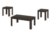 Table Set, Coffee, End, Side, Accent For Living Room, Transitional (Set of 3) - Oak - R&R Furniture Gallery (Fountain Valley, CA)