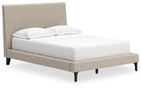 Cielden - Upholstered Bed With Roll Slats - R&R Furniture Gallery (Fountain Valley, CA)
