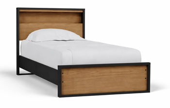 Kozmour - Bookcase Complete Bed Frame - R&R Furniture Gallery (Fountain Valley, CA)