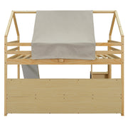 Loft Bed With House Shaped Frame And Tent - R&R Furniture Gallery (Fountain Valley, CA)