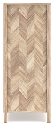 Battelle - Five Drawer Chest - Tan - R&R Furniture Gallery (Fountain Valley, CA)