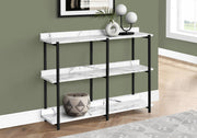 Accent Console Table For Entryway, 3 Tier Design - R&R Furniture Gallery (Fountain Valley, CA)