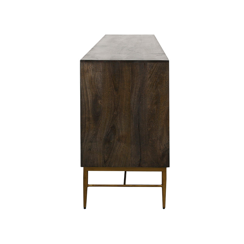 Crossings - Cairo Console - Rich Coffee Bean - R&R Furniture Gallery (Fountain Valley, CA)