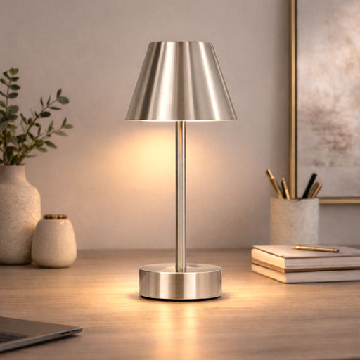 Elegance Rechargeable LED Table Lamp LED Touch Switch - R&R Furniture Gallery (Fountain Valley, CA)