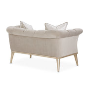 Yvette - Chair And A Half - Porcini / Medium Champagne - R&R Furniture Gallery (Fountain Valley, CA)
