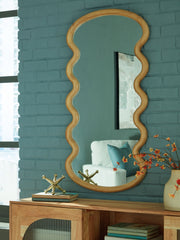 Serendis - Accent Mirror - Brown - R&R Furniture Gallery (Fountain Valley, CA)