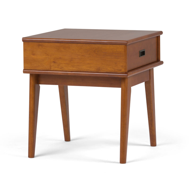 Draper - Handcrafted Mid Century End Table - R&R Furniture Gallery (Fountain Valley, CA)