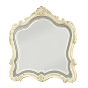 Chantelle - Mirror - Pearl White Finish - R&R Furniture Gallery (Fountain Valley, CA)