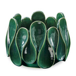 Petal Pinch - Indoor-Outdoor Bowl - Green