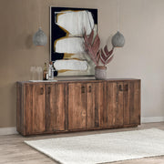 Cleo - 6 Door Buffet - Natural - R&R Furniture Gallery (Fountain Valley, CA)