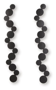 Vinler - Accent Mirror Set (Set of 2) - Black - R&R Furniture Gallery (Fountain Valley, CA)