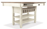 Bolanburg - Rectangular Dining Room Counter Table - Beige - R&R Furniture Gallery (Fountain Valley, CA)