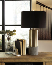 Jacek - Metal Table Lamp - R&R Furniture Gallery (Fountain Valley, CA)