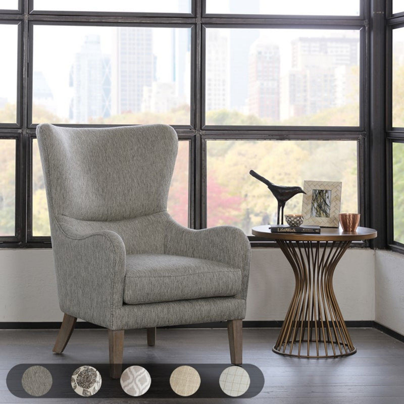 Arianna - Swoop Wing Chair - R&R Furniture Gallery (Fountain Valley, CA)