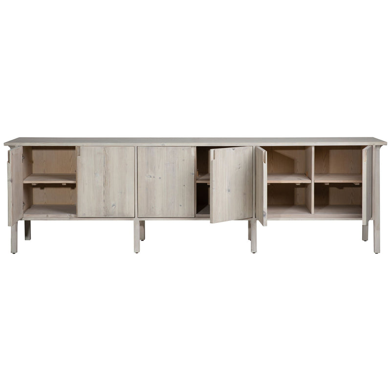 Torre - Sideboard 109" - Light Gray Wash