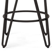 Simeon - Multifunctional Metal Stool With Wood Seat - R&R Furniture Gallery (Fountain Valley, CA)