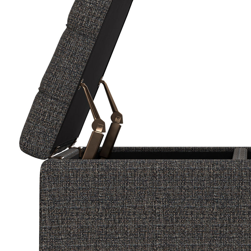 Harrison - Upholstered Coffee Table Storage Ottoman - R&R Furniture Gallery (Fountain Valley, CA)
