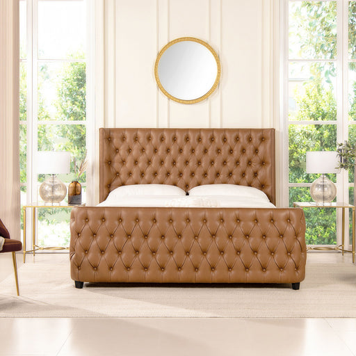 Brooklyn - Tufted Panel Bed Headboard And Footboard Set - R&R Furniture Gallery (Fountain Valley, CA)
