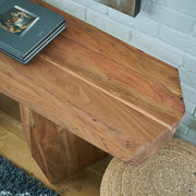 Holward - Console Sofa Table - Natural - R&R Furniture Gallery (Fountain Valley, CA)