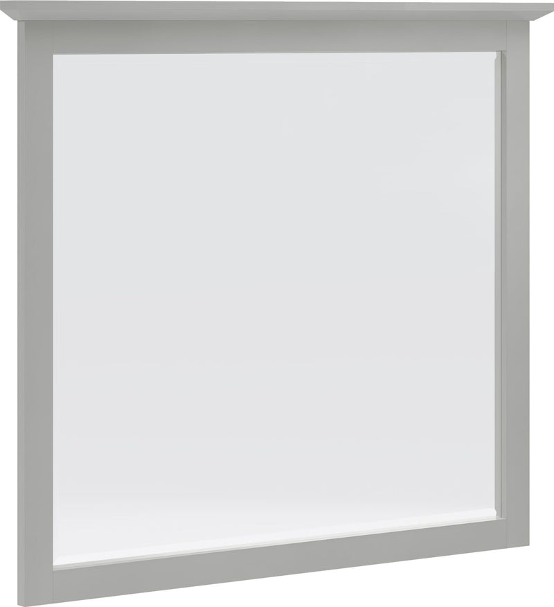 Grace Wall or Dresser Mirror in Elephant Grey