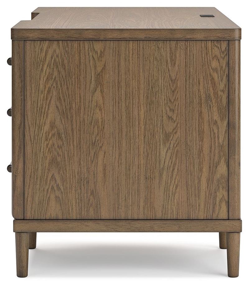 Roanhowe - Home Office Desk - Brown - R&R Furniture Gallery (Fountain Valley, CA)