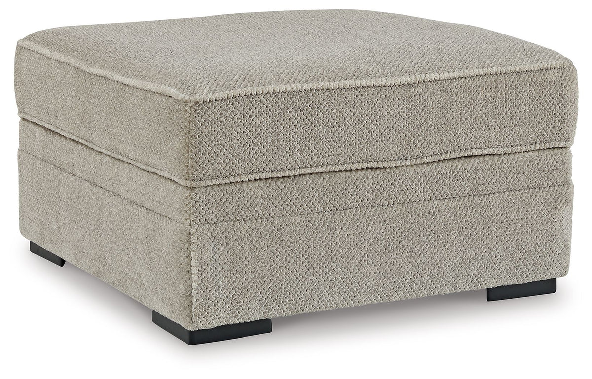 Calnita - Ottoman With Storage - Sisal - R&R Furniture Gallery (Fountain Valley, CA)