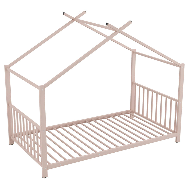 Metal House Platform Bed With Modern Design And Durable Frame - R&R Furniture Gallery (Fountain Valley, CA)
