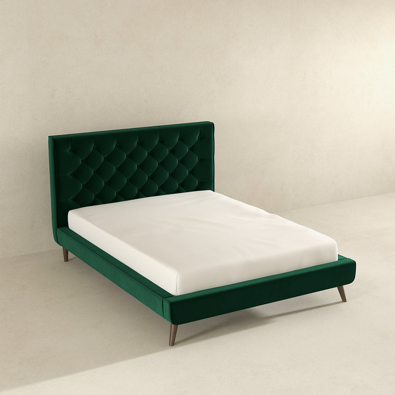 Dillon - Mid-Century Modern Platform Bed - R&R Furniture Gallery (Fountain Valley, CA)