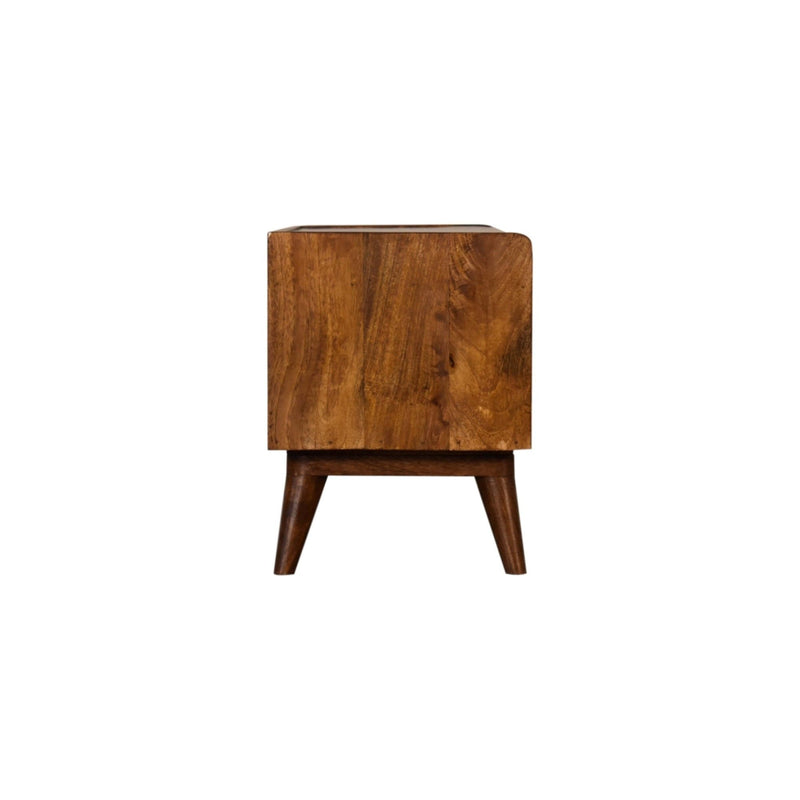 Solid Wood Bench With Upholstered Sea - R&R Furniture Gallery (Fountain Valley, CA)