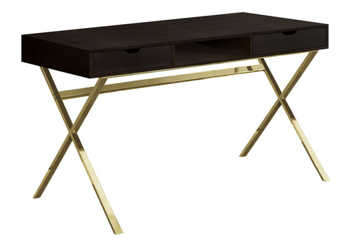 Computer Desk For Home Office, Laptop, Storage Drawers, Contemporary & Modern - Espresso - R&R Furniture Gallery (Fountain Valley, CA)