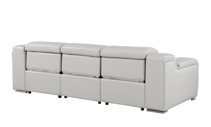 1116 - 3-Piece Modular Power Reclining Sofa In With 3 Power Recliners & Power Headrests